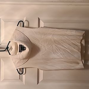 Off White Norton McNaughton  Cowl Neck Tank Sweater Size S